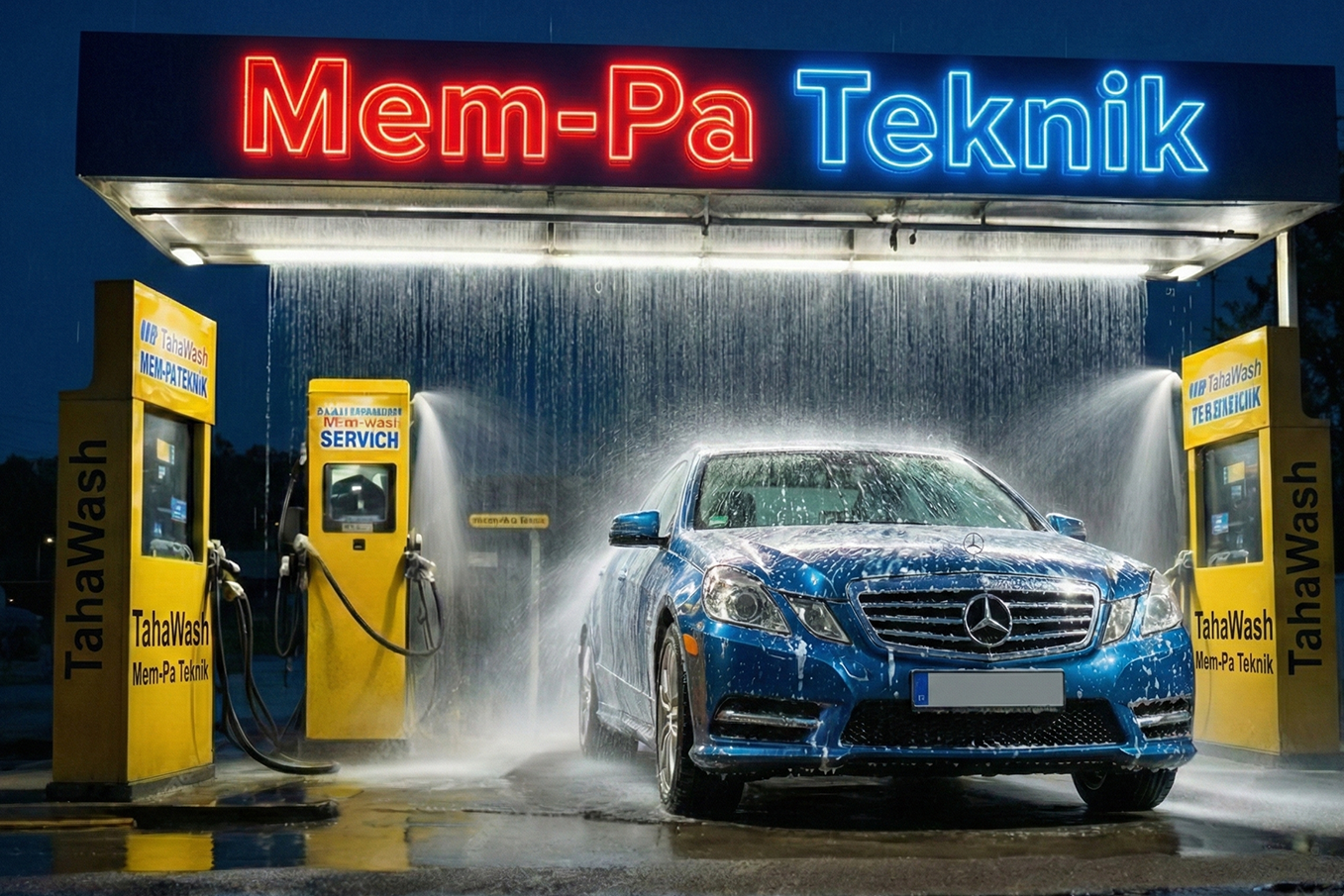 self servis oto yıkama